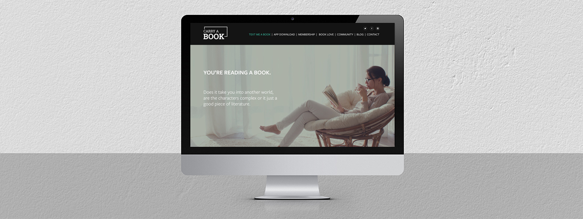 Carry A Book - Book and Reader&#039;s App