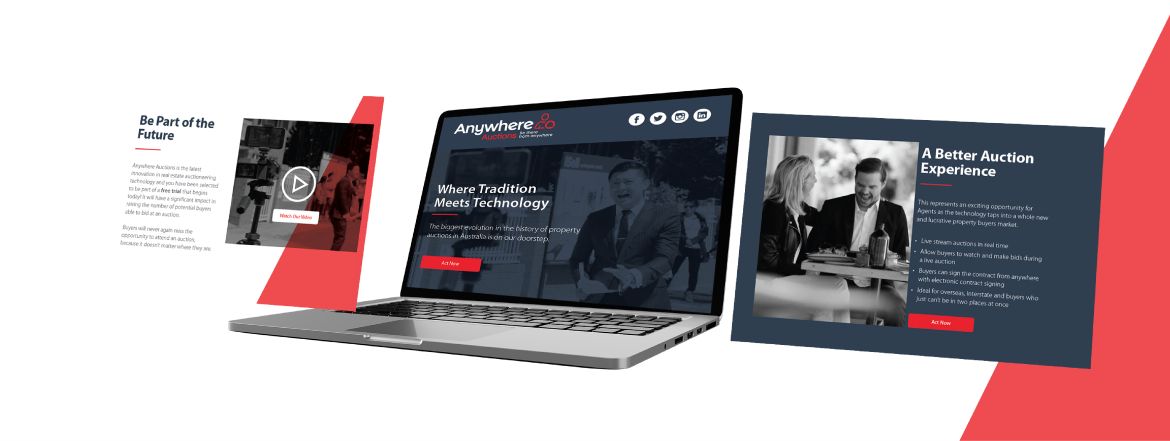 Anywhere Auctions - Real Estate - Technology - Startup