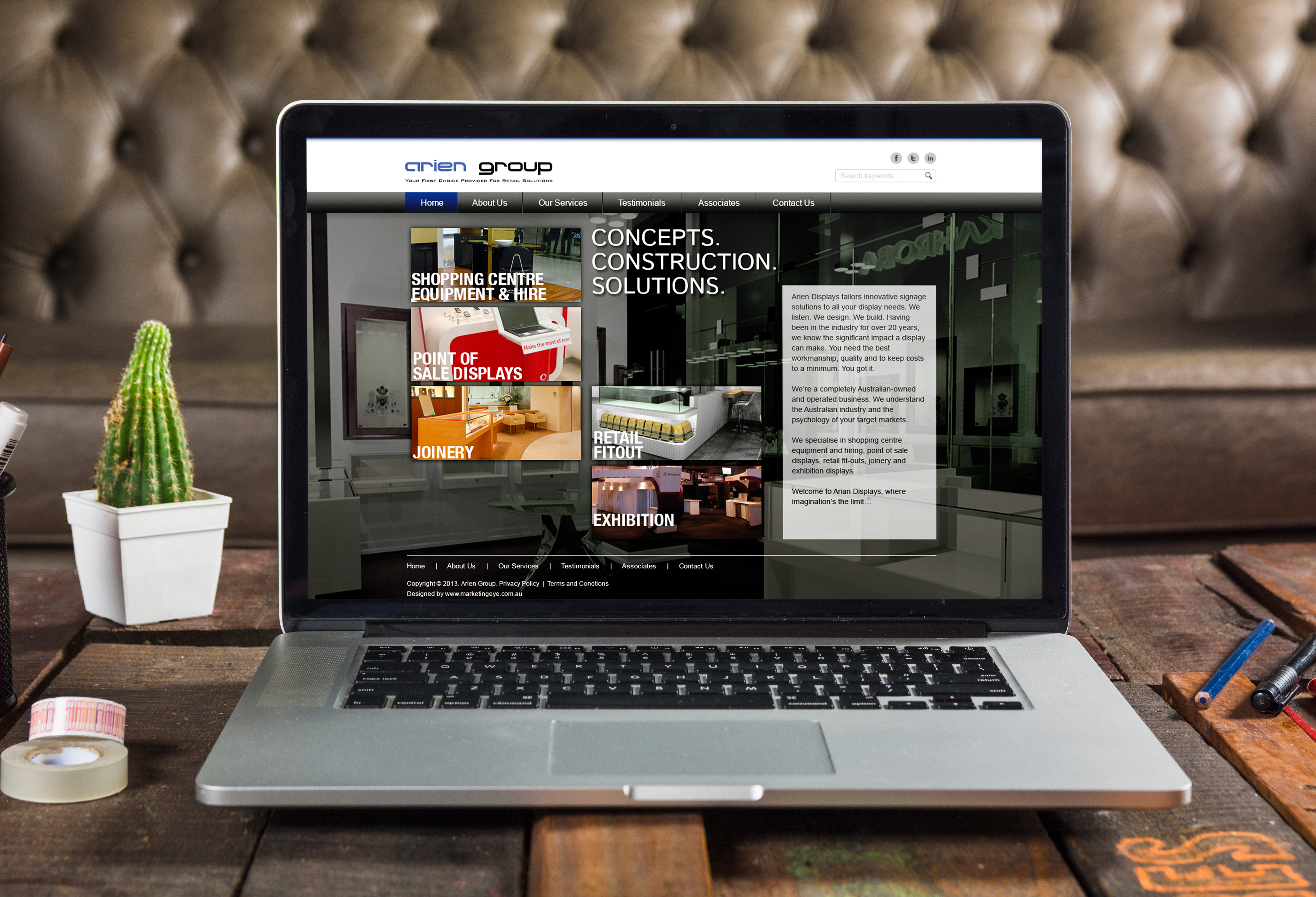 Arien website